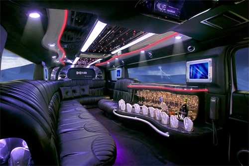 Hummer Limousine h2 Interior